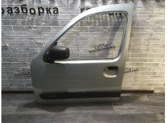 Дверь передняя левая голая Renault Kangoo 1 (Рено Кенго)