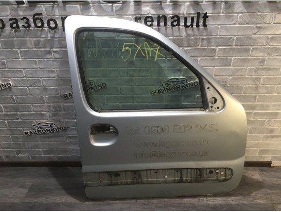 Дверь передняя правая голая Renault Kangoo 1 (Рено Кенго)