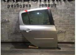 Дверь правая задняя голая Renault Clio 3 (Рено клио)