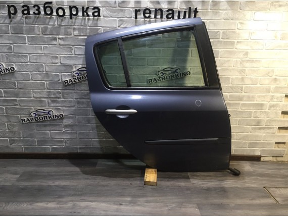 Дверь задняя правая голая Renault Clio 3 (Рено Клио)