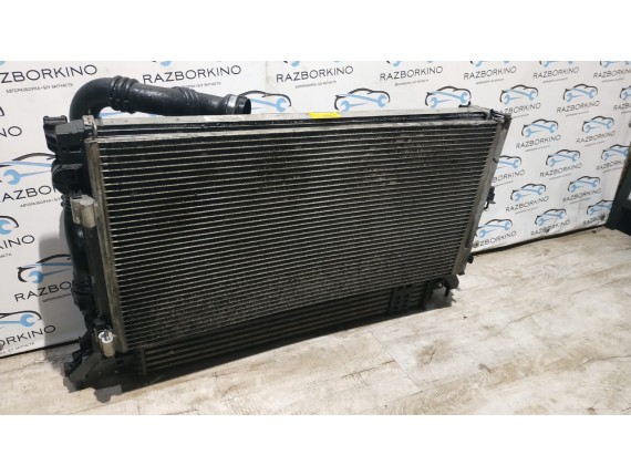 Радиатор кондиционера 2.0 Renault Laguna 3 (Рено Лагуна 3)